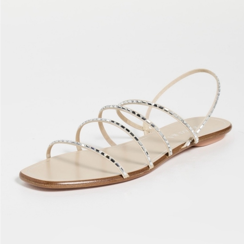 Aquazzura MISTICA SANDAL FLAT - 37.5 - Picture 3 of 11